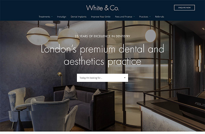 Website design Dental Practice